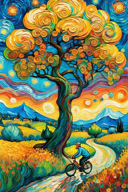 08633-1777526680-man with child lying in bed, whimsical landscape with vibrant colors, swirling skies resembling van gogh's style, cartoonish, tr.png